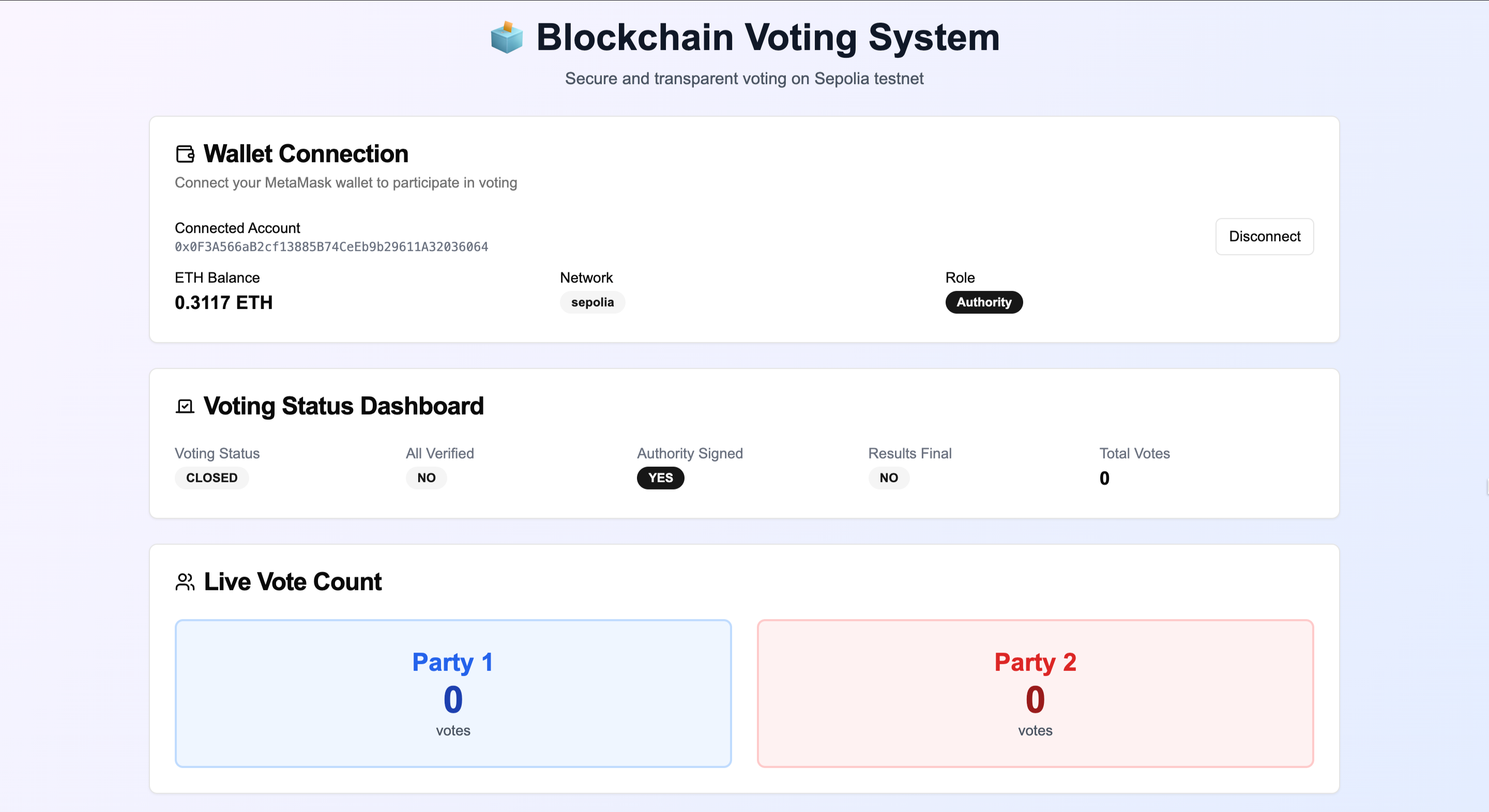 E-Votrix: Smart WEB3 Based Voting Platform